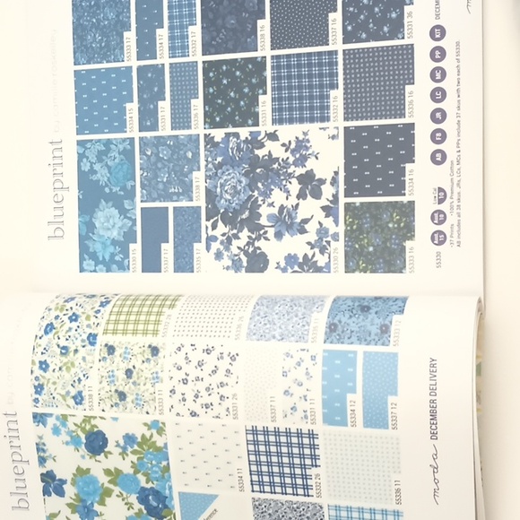 3/$15 Paper Crafting Moda Piece Fabric Catalog - Picture 5 of 16